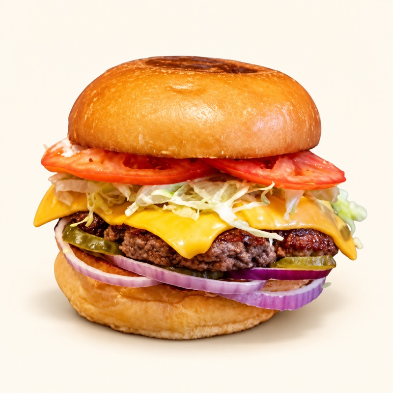 Cheese Burger — Riverside Burgers, Toronto