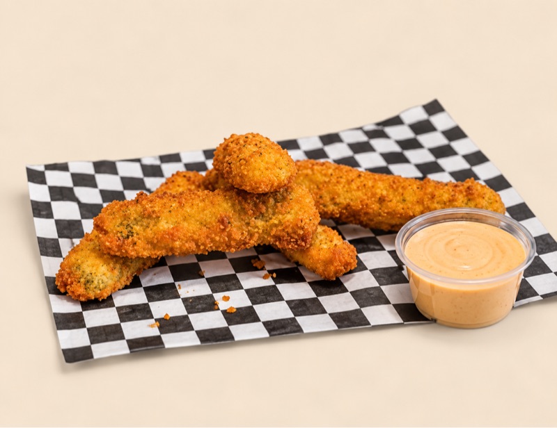 Deep Fried Pickles — Riverside Burgers, Toronto